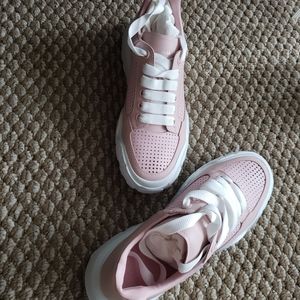 Alexander McQueen Pink Sneakers